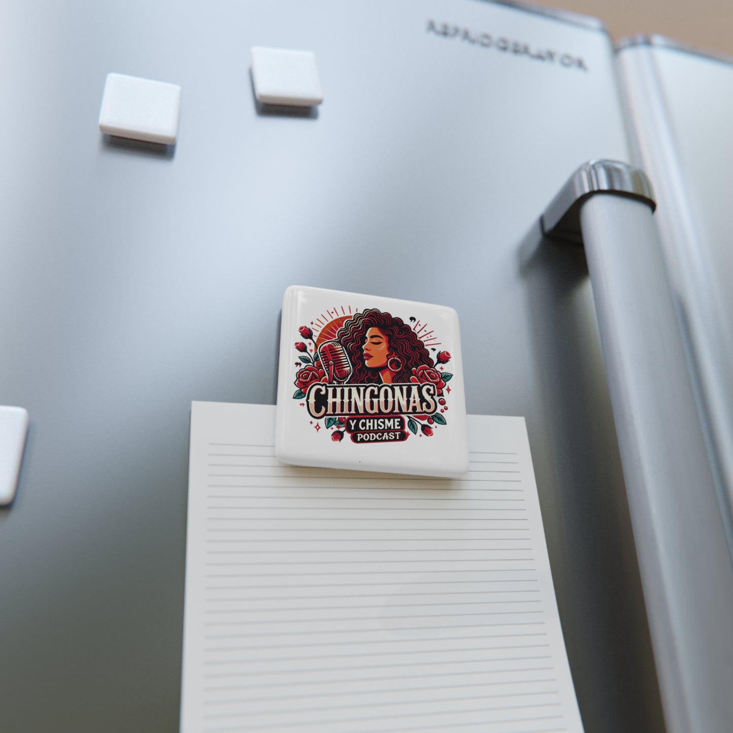 Porcelain Magnet, Square