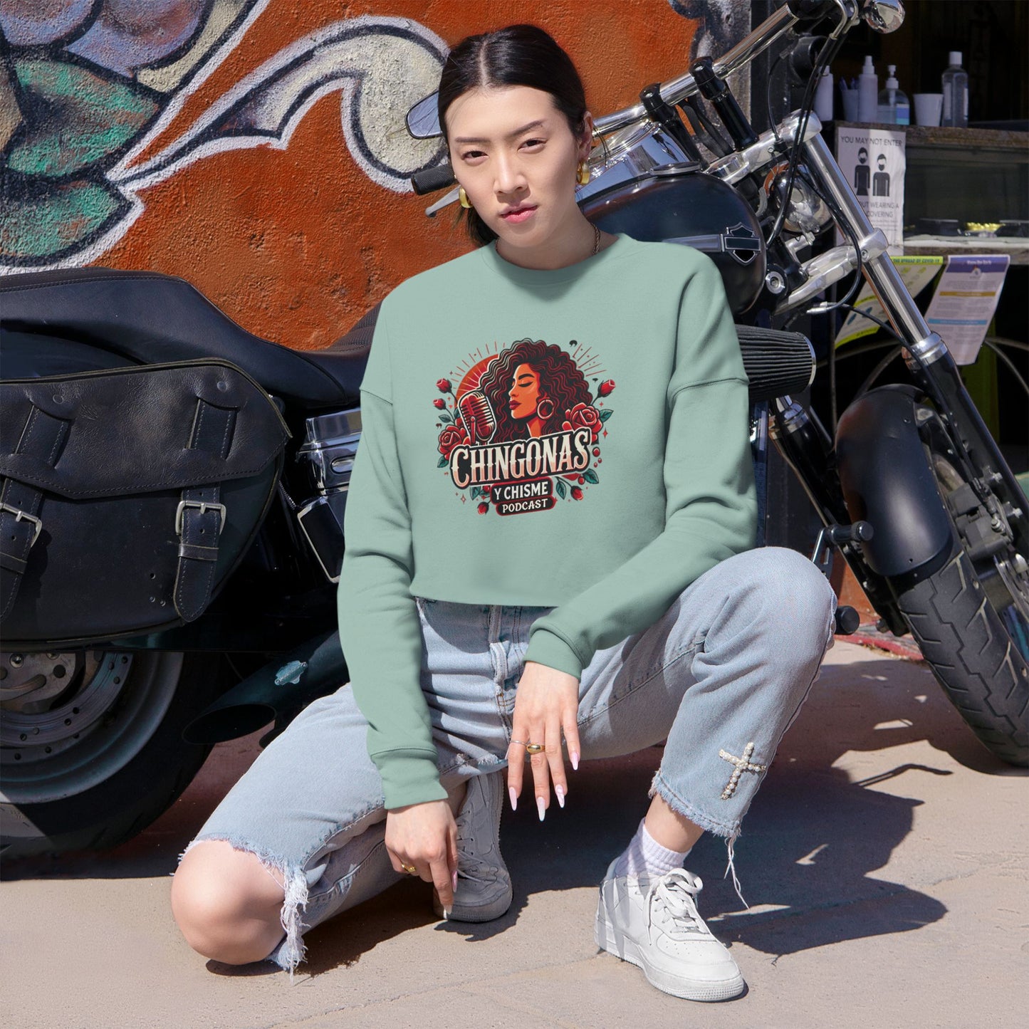 Women's Cropped Sweatshirt